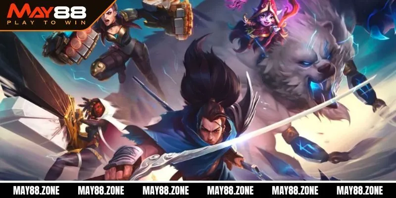 E-Sports MAY88 - Sảnh cá độ thể thao điện tử hấp dẫn nhất 3 Liên minh huyền thoại